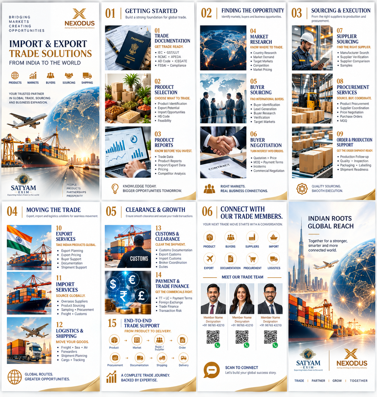 Global trade visual